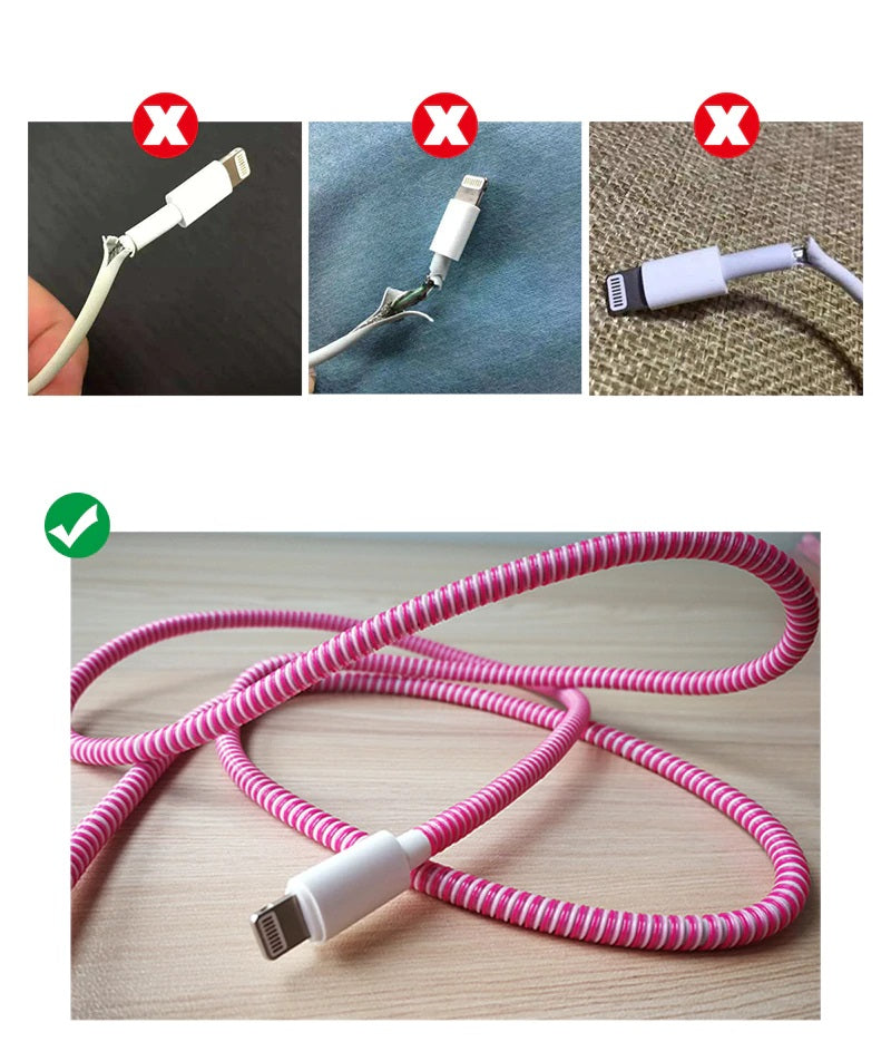 Long Life Spiral Protector Cable ( 1.5 Meter ) | HeyBuyer®