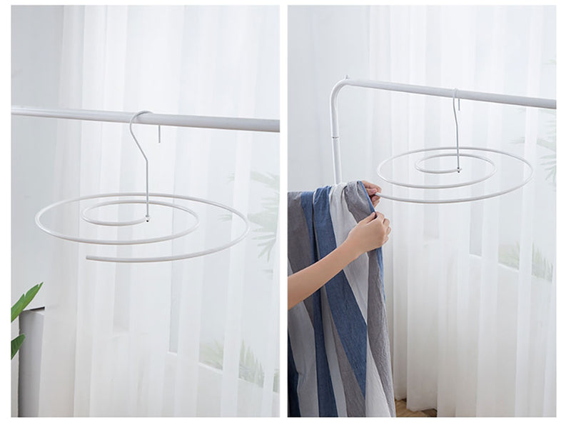 Spiral Shape Bedsheet Hanger (PACK OF 2)