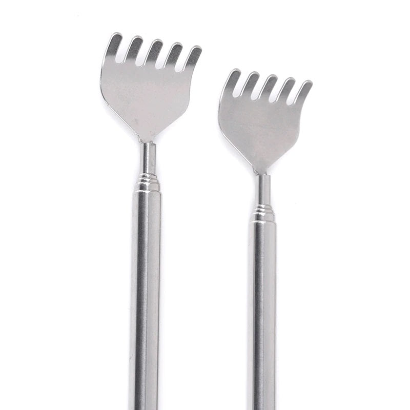 Stainless Steel Extendable Telescopic Back Scratcher (PACK OF 2)