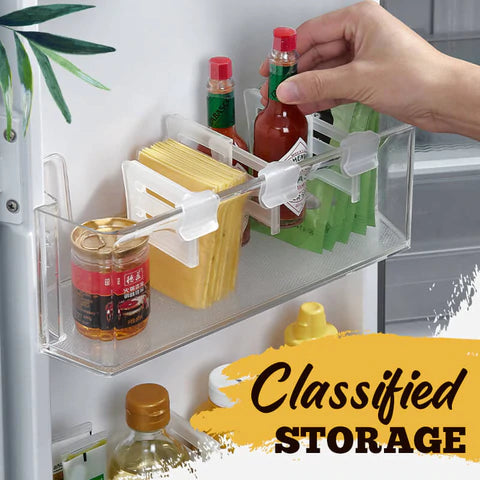 Expandable Refrigerator Storage Divider | Exclusive on HeyBuyer®