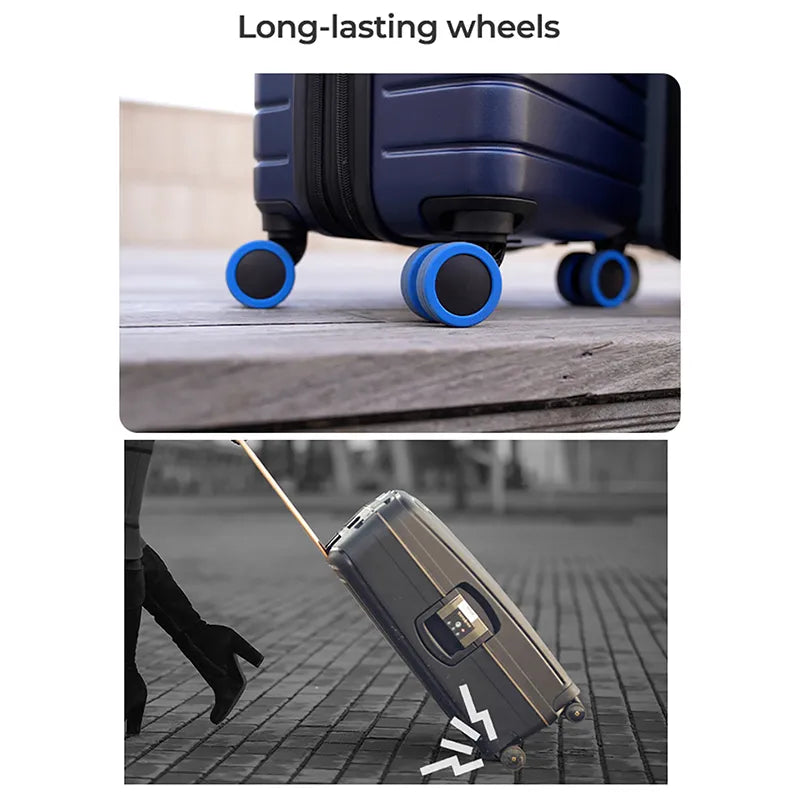 New top suitcase wheels